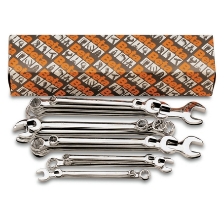 BETA Combination Wrench Set, Long, 14 pcs. 000420551